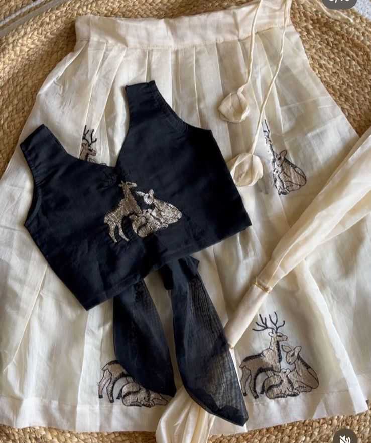 Ynf Chanderi Silk RIN235 chandri Kids Wear Wholesale Kids Lehenga Girls Ethnic Wear Kids Party Wear Ethnic Manufacturer- Kapda Export