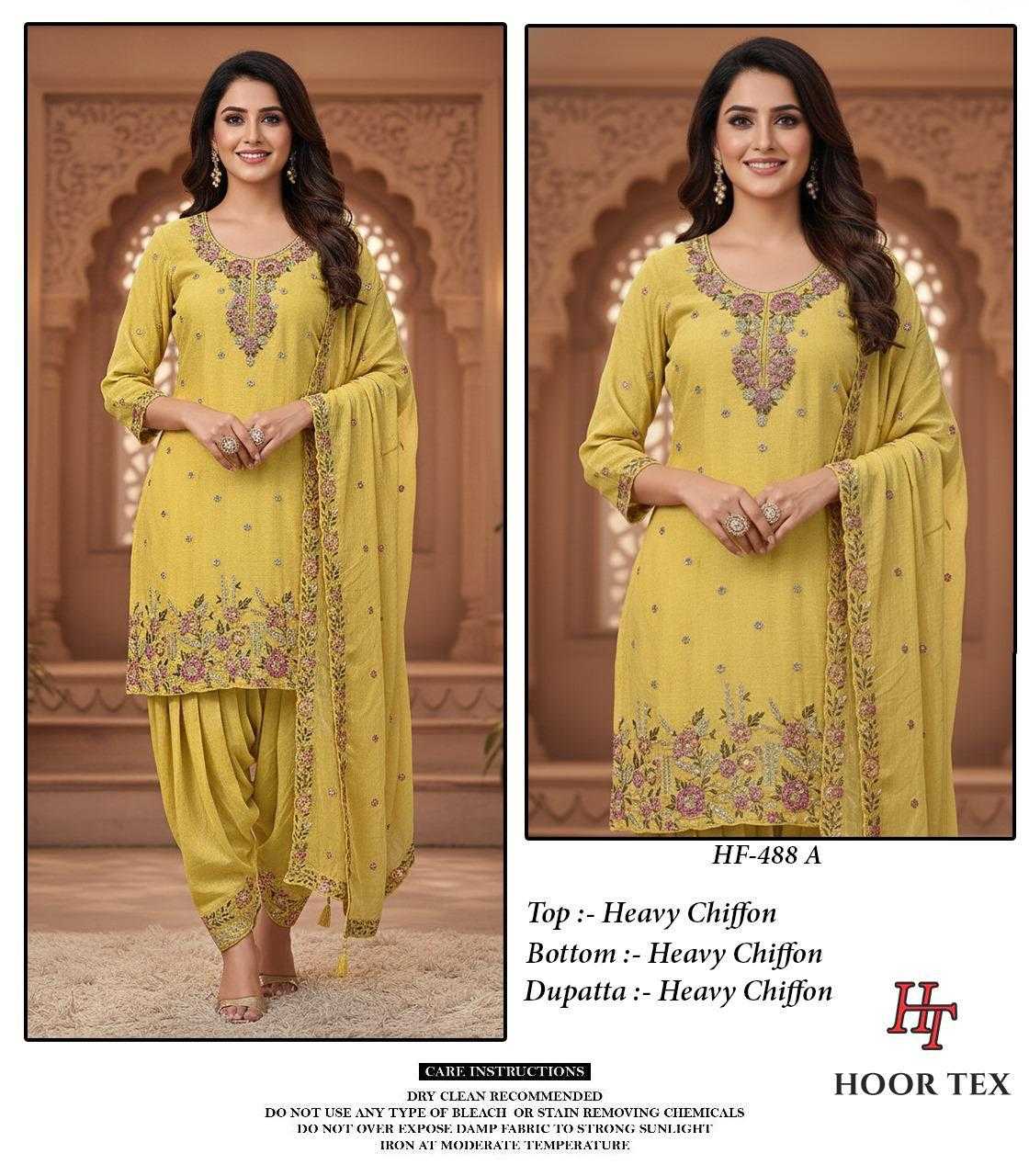 Ynf Chiffon KESH677 HF-488 Suits & Dresses Islamic Clothing Wholesale Pakistani Suits Afghani Suits Kashmiri Suits Manufacturer- Kapda Export