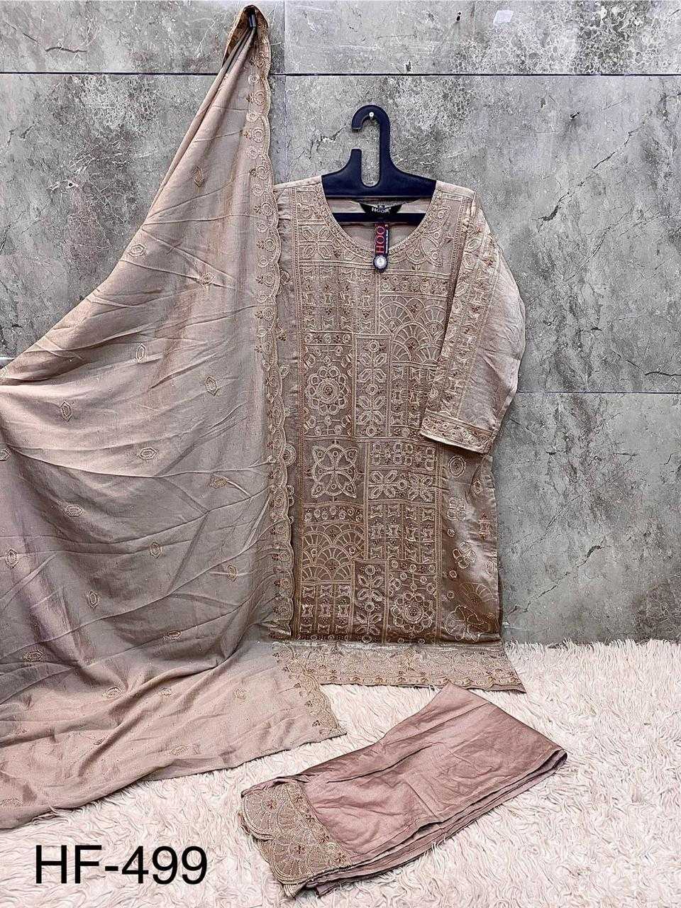 Ynf Chinon KESH677 HF-499 Suits & Dresses Islamic Clothing Festive Collections Wholesale Pakistani Suits Afghani Suits Kashmiri Suits Manufacturer- Kapda Export