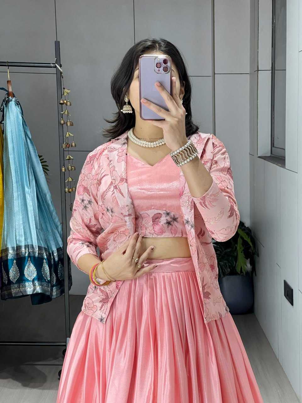 Ynf Chinon RIN119 8234 Lehengas Wholesale Wedding Lehenga Lehenga For Reception Jacket Style Lehenga Manufacturer- Kapda Export