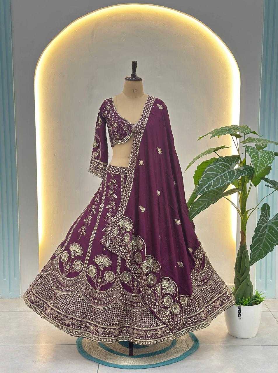 Ynf Chinon Silk KESH533 CHECKS PAITHANI Lehengas Wholesale Bridal Lehenga Wedding Lehenga Designer Lehenga Choli Manufacturer- Kapda Export
