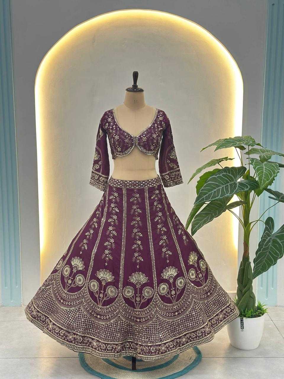 Ynf Chinon Silk KESH533 CHECKS PAITHANI Lehengas Wholesale Bridal Lehenga Wedding Lehenga Designer Lehenga Choli Manufacturer- Kapda Export