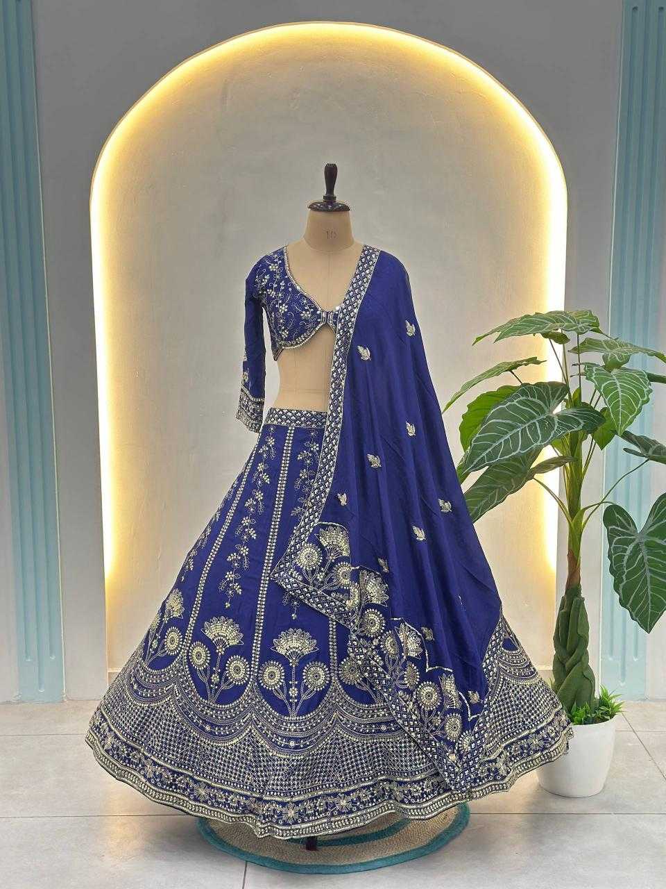 Ynf Chinon Silk KESH533 CHECKS PAITHANI Lehengas Wholesale Bridal Lehenga Wedding Lehenga Designer Lehenga Choli Manufacturer- Kapda Export