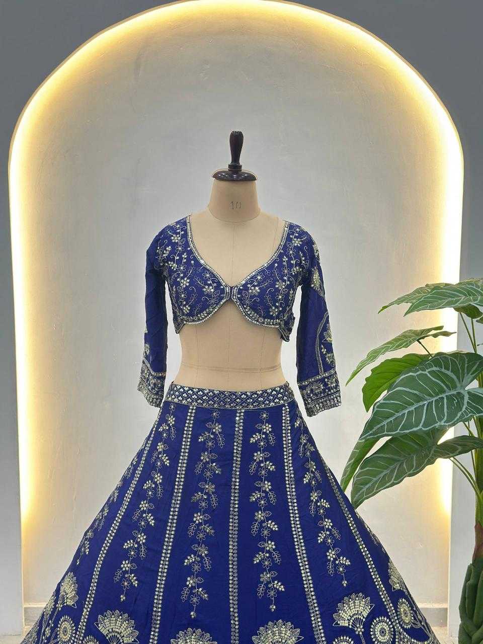 Ynf Chinon Silk KESH533 CHECKS PAITHANI Lehengas Wholesale Bridal Lehenga Wedding Lehenga Designer Lehenga Choli Manufacturer- Kapda Export