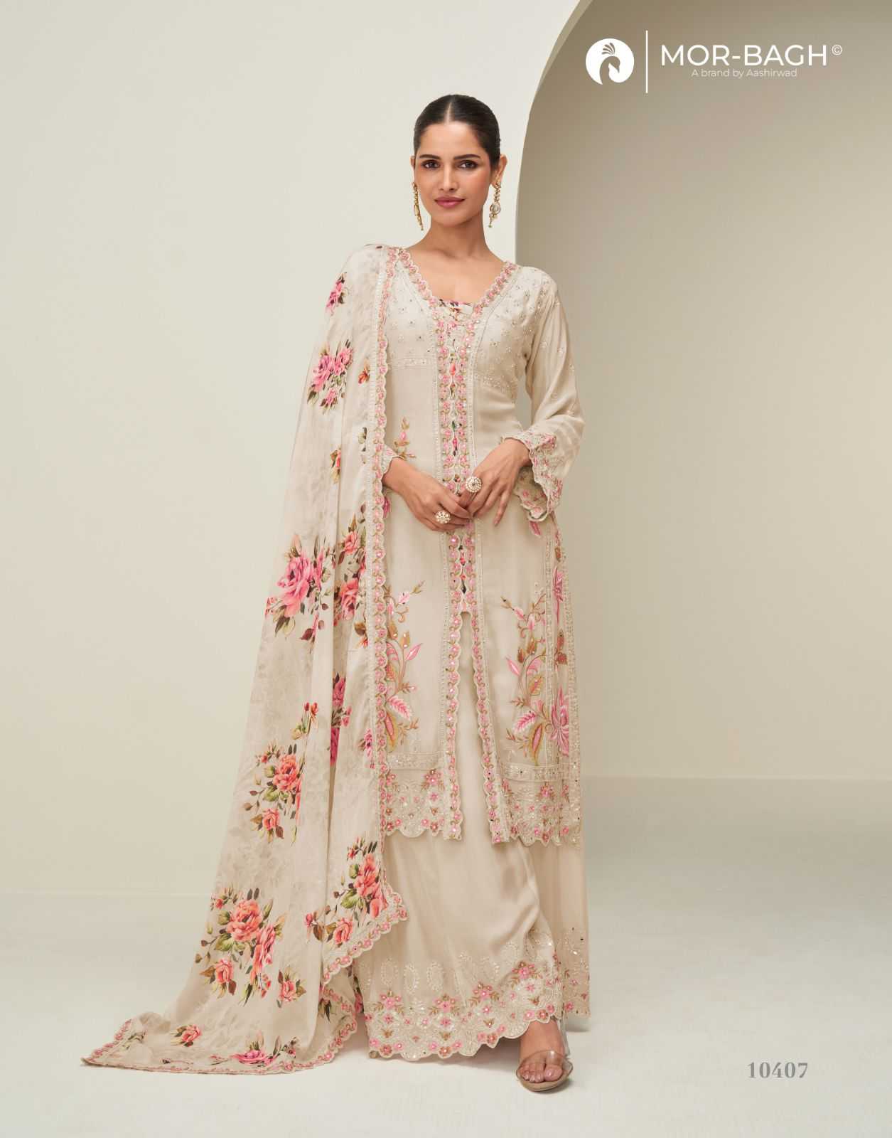 Ynf Chinon Silk KESH587 HIDAYA Suits & Dresses Wholesale Party wear suits Designer Suits Ethnic Dresses Manufacturer- Kapda Export