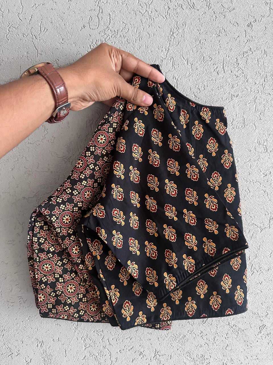 Ynf Cotton KESH426 6060 (06) Readymade Blouses Festive Collections Wholesale Printed Blouse Cotton Blouse Fashion Blouse Manufacturer- Kapda Export