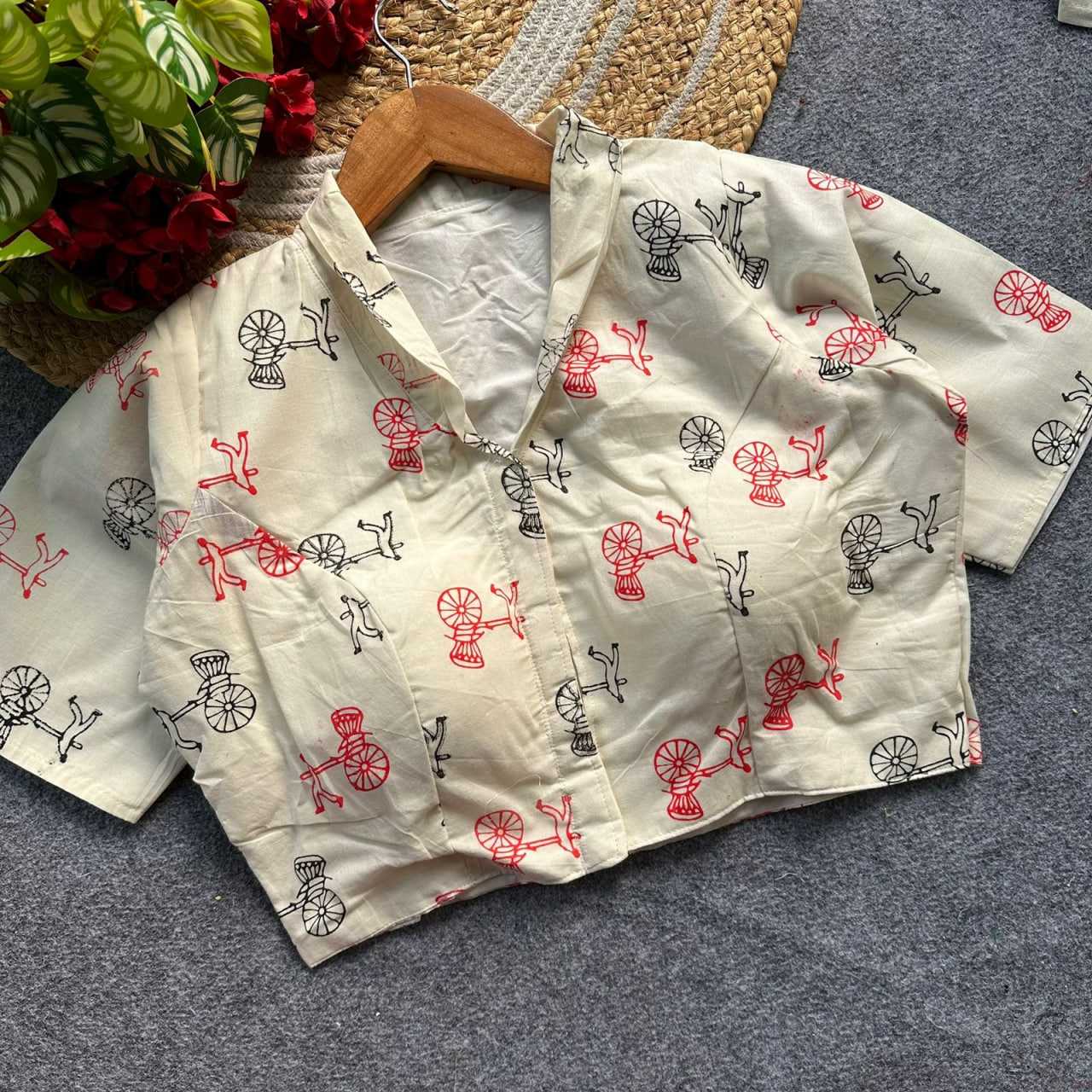 Ynf Cotton KESH426 Bhola Shirt Readymade Blouses Festive Collections Wholesale Cotton Blouse Party Wear Blouse Fashion Blouse Manufacturer- Kapda Export