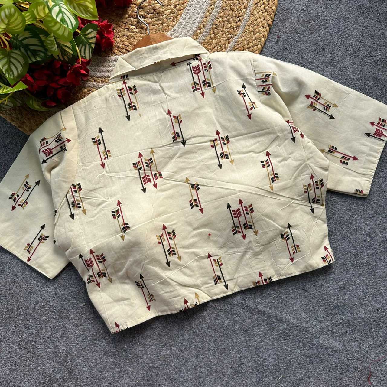Ynf Cotton KESH426 Bhola Shirt Readymade Blouses Festive Collections Wholesale Cotton Blouse Party Wear Blouse Fashion Blouse Manufacturer- Kapda Export