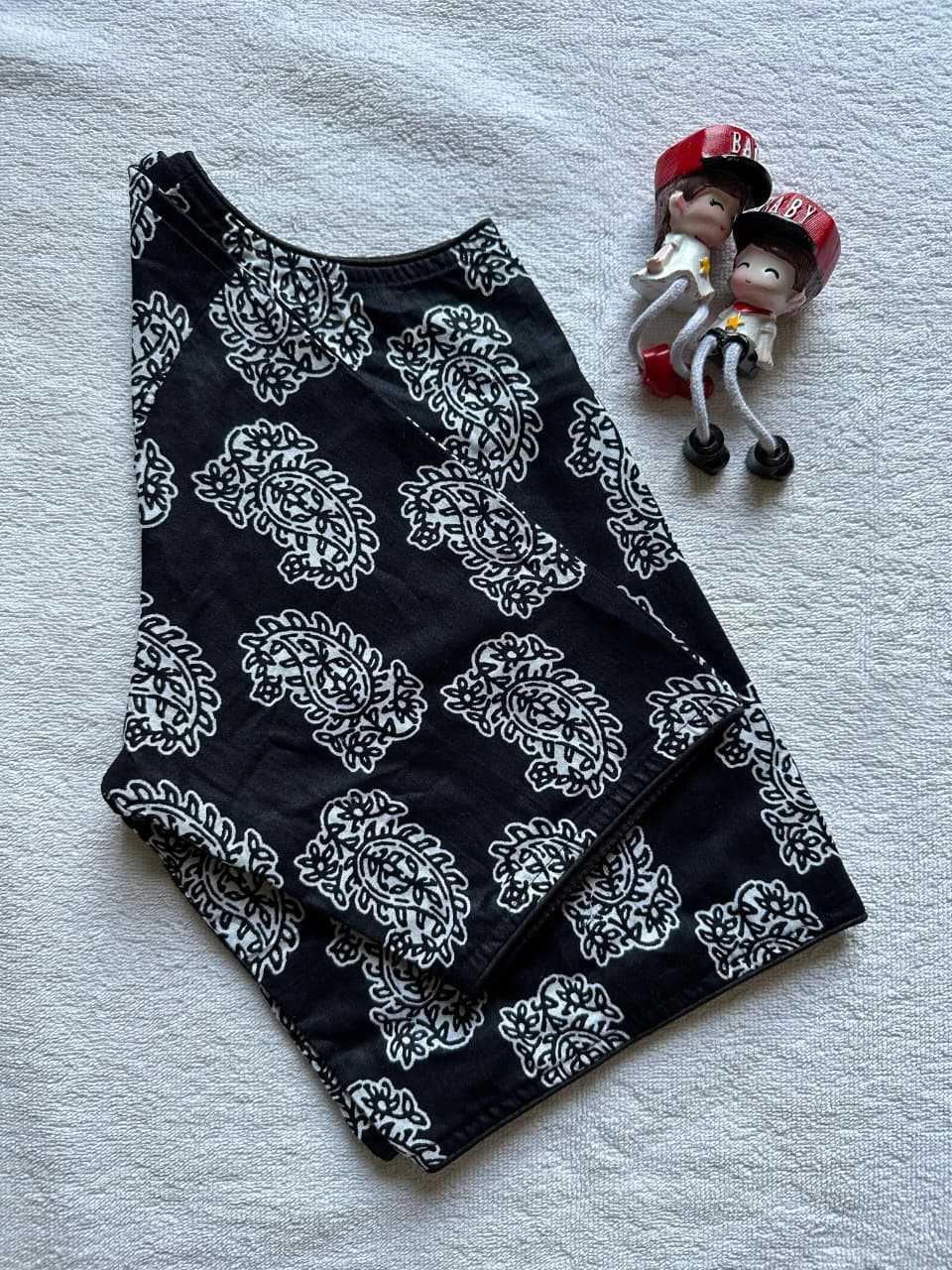 Ynf Cotton KESH437 Black N White Readymade Blouses Wholesale Designer Blouse Cotton Blouse Fashion Blouse Manufacturer- Kapda Export