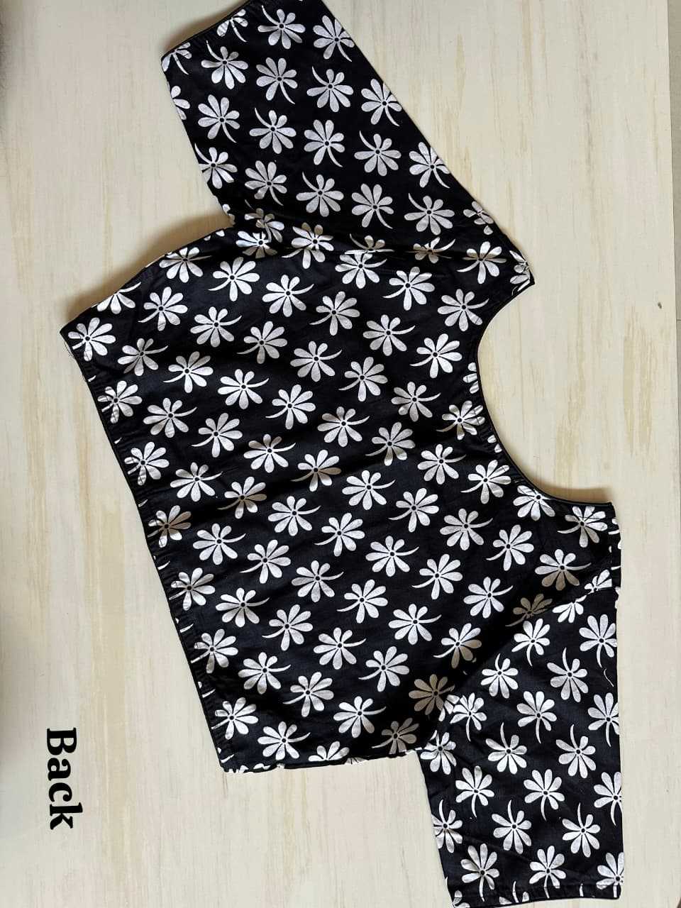 Ynf Cotton KESH437 Black N White Readymade Blouses Wholesale Designer Blouse Cotton Blouse Fashion Blouse Manufacturer- Kapda Export