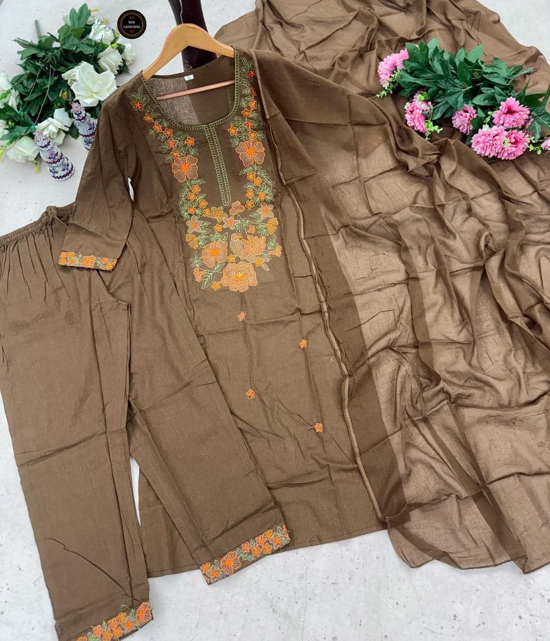 Ynf Cotton KESH536 ALAK Kurti Wholesale Festive Kurtis Embroidered Kurtis Straight Kurtis Manufacturer- Kapda Export