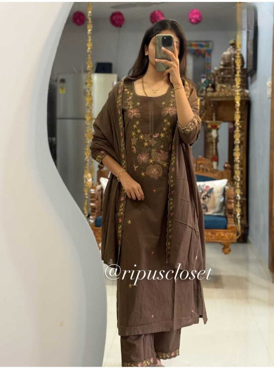 Ynf Cotton KESH536 ALAK Kurti Wholesale Festive Kurtis Embroidered Kurtis Straight Kurtis Manufacturer- Kapda Export