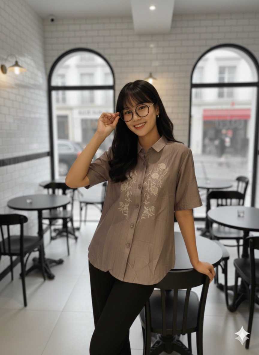 Ynf Cotton KESH559 1017 Western Wears Wholesale Women Shirts Manufacturer- Kapda Export