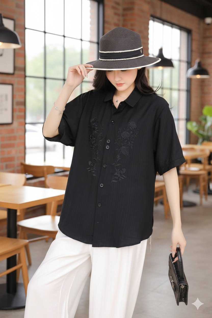 Ynf Cotton KESH559 1017 Western Wears Wholesale Women Shirts Manufacturer- Kapda Export