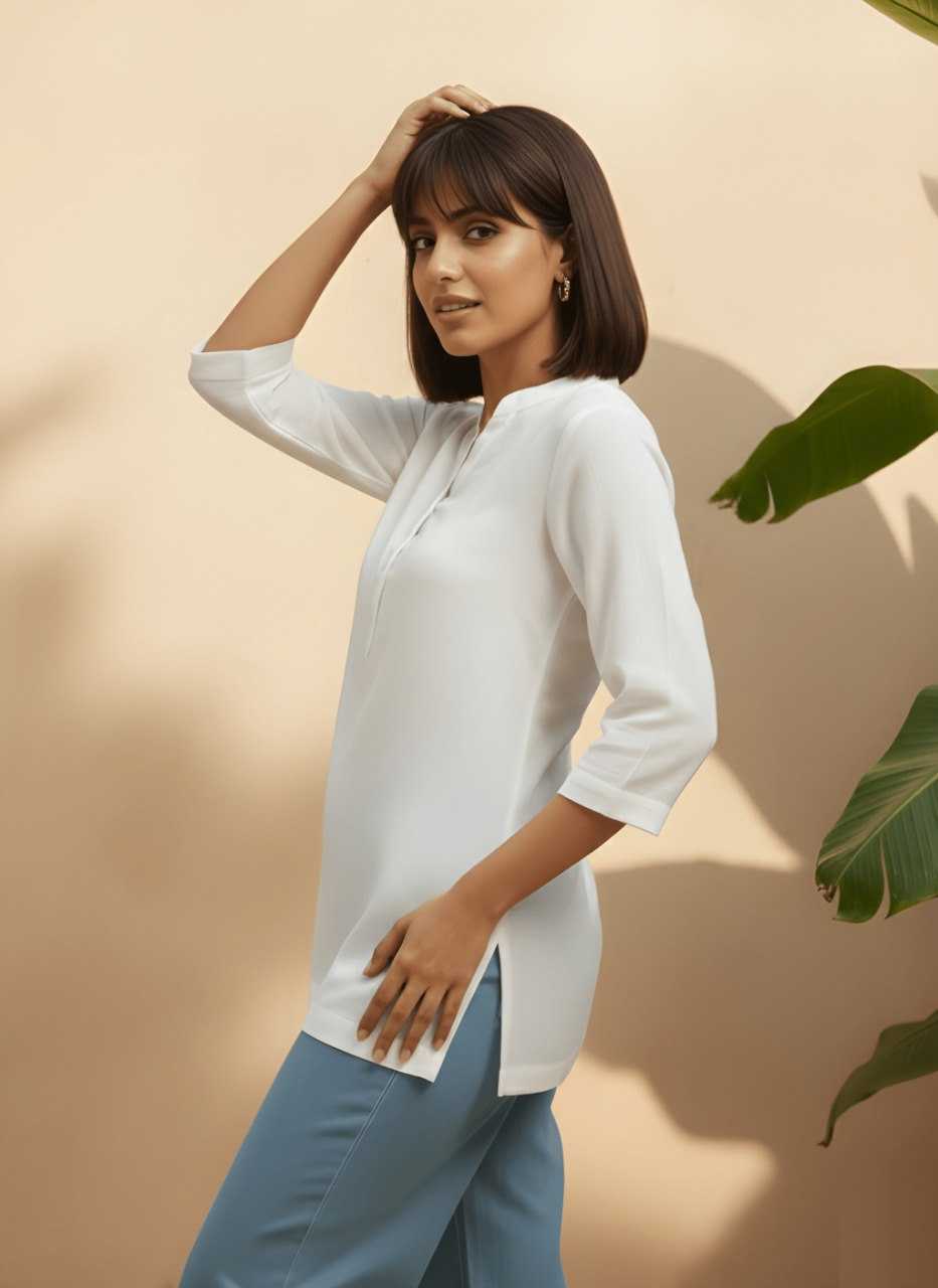 Ynf Cotton KESH559 1033 Kurti Wholesale Short Kurtis Fancy Kurti Tunic Kurti Manufacturer- Kapda Export