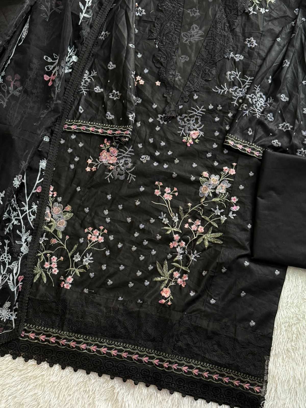 Ynf Cotton KESH586 MEHBOOB 1800 Kurti Wholesale Long Kurtis Cotton Kurtis Embroidered Kurtis Manufacturer- Kapda Export