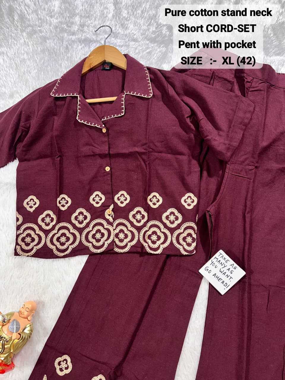 Ynf Cotton KESH594 208 Suits & Dresses Western Wears Festive Collections Wholesale Co-ord Set Designer dresses Cotton Dresses Manufacturer- Kapda Export