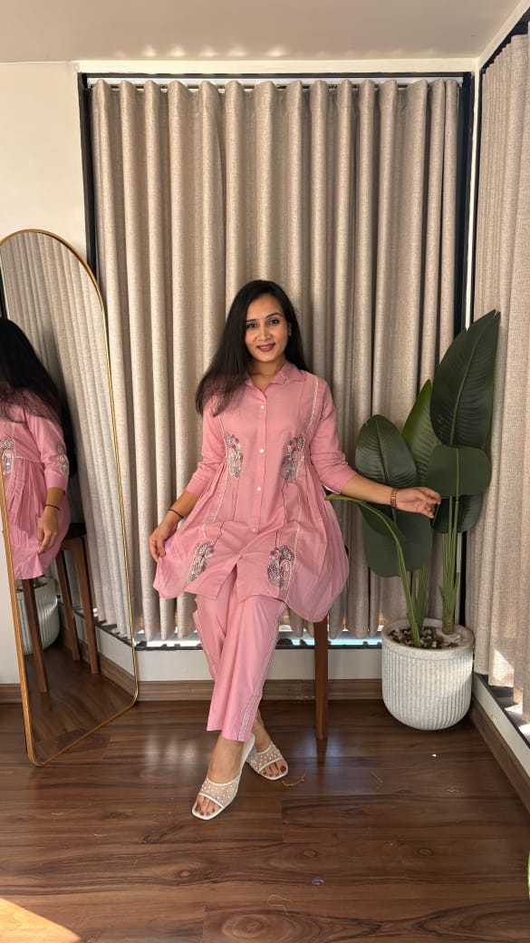 Ynf Cotton KESH623 106 Suits & Dresses Western Wears Festive Collections Wholesale Co-ord Set Embroidered Dresses Cotton Dresses Manufacturer- Kapda Export