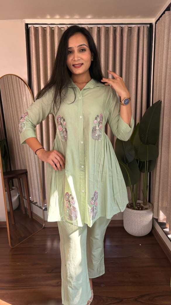 Ynf Cotton KESH623 106 Suits & Dresses Western Wears Festive Collections Wholesale Co-ord Set Embroidered Dresses Cotton Dresses Manufacturer- Kapda Export