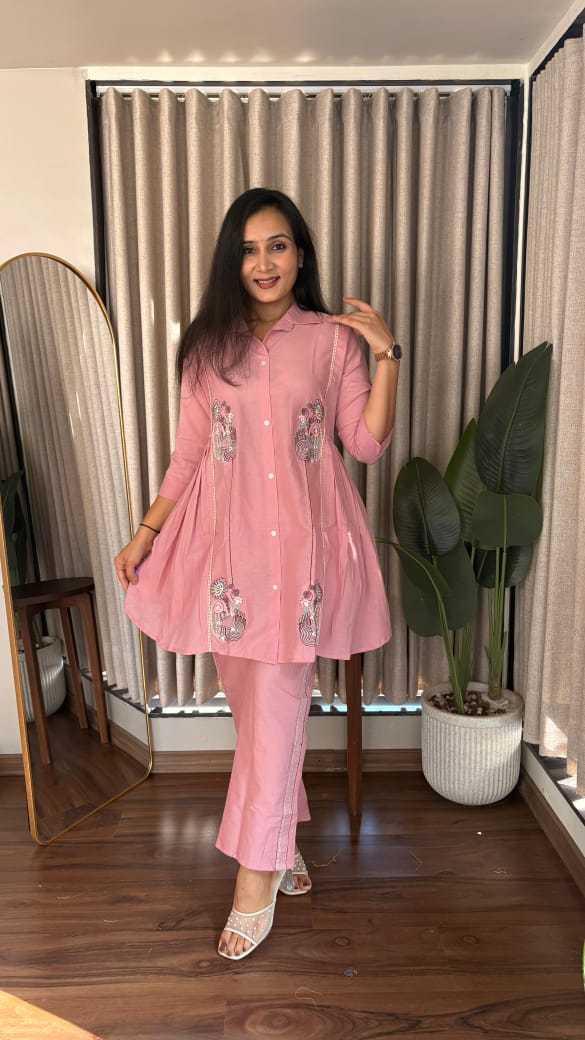 Ynf Cotton KESH623 106 Suits & Dresses Western Wears Festive Collections Wholesale Co-ord Set Embroidered Dresses Cotton Dresses Manufacturer- Kapda Export