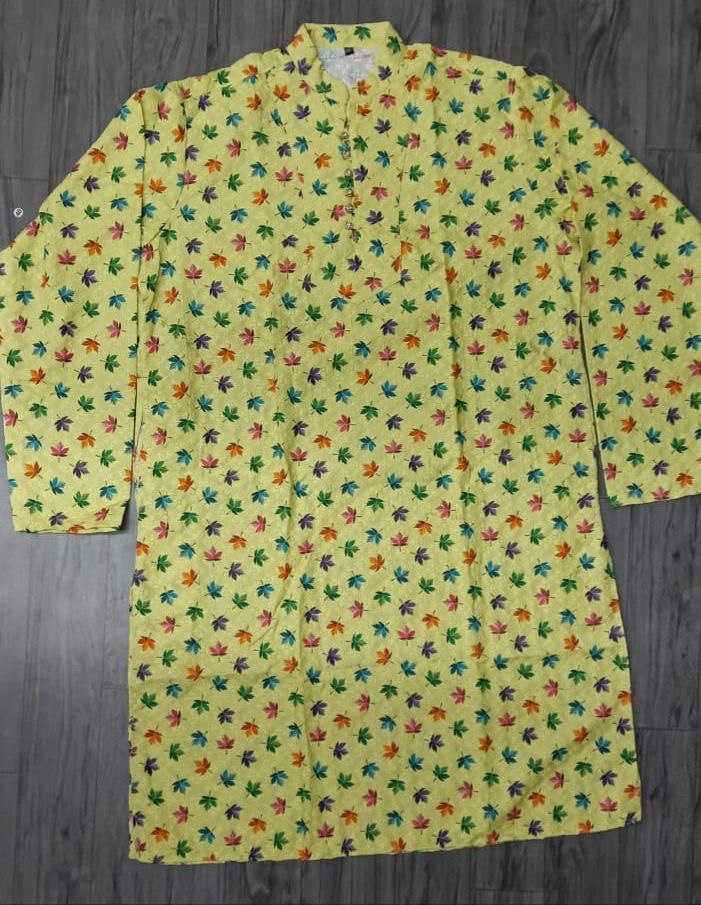 Ynf Cotton KESH650 Lucknavi Mens Wear Wholesale Mens Kurtas Mens Kurta Pyjama Men Cotton Kurta Manufacturer- Kapda Export