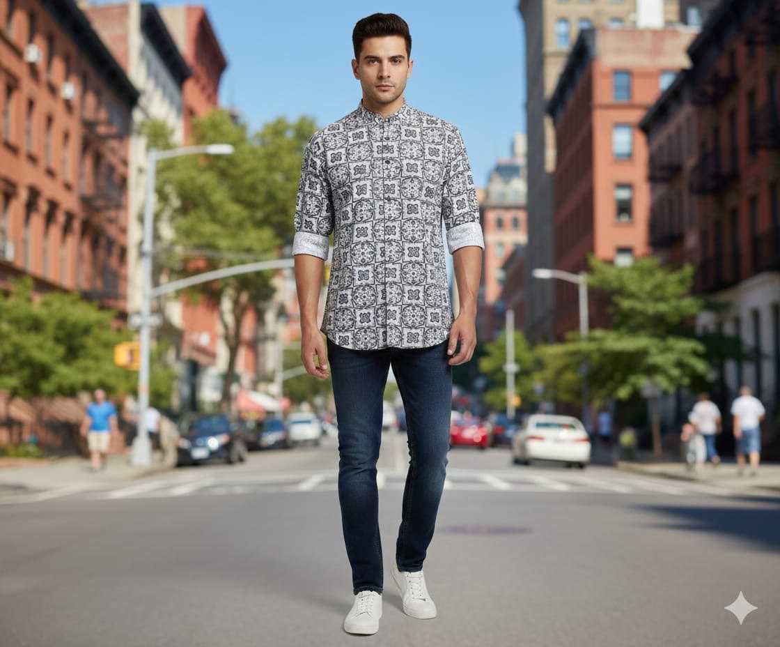 Ynf Cotton KESH650 PURE LINEN Mens Wear Wholesale Mens Kurtas Men Cotton Kurta Men Short Kurta Manufacturer- Kapda Export