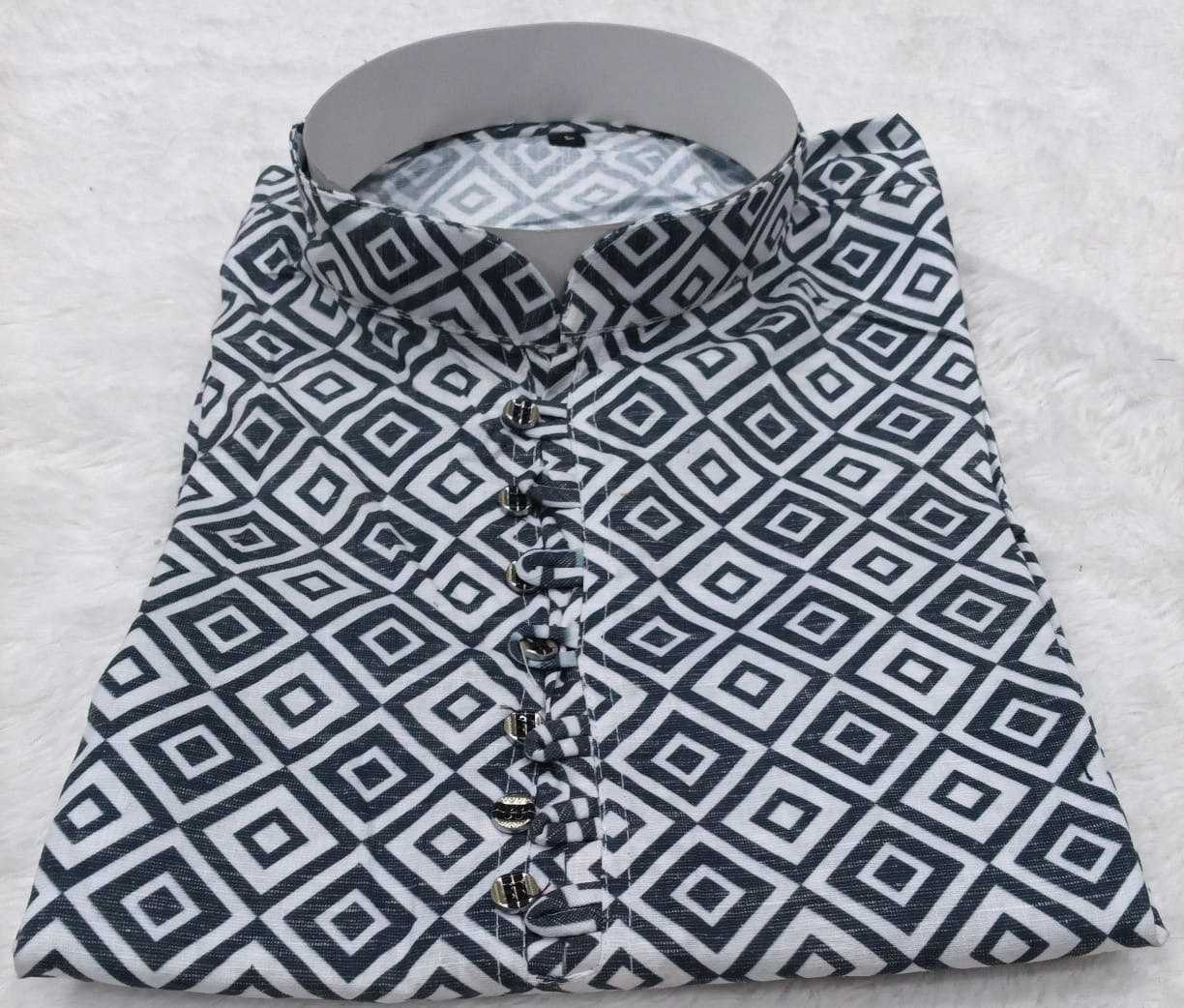 Ynf Cotton KESH650 PURE LINEN Mens Wear Wholesale Mens Kurtas Men Cotton Kurta Men Short Kurta Manufacturer- Kapda Export