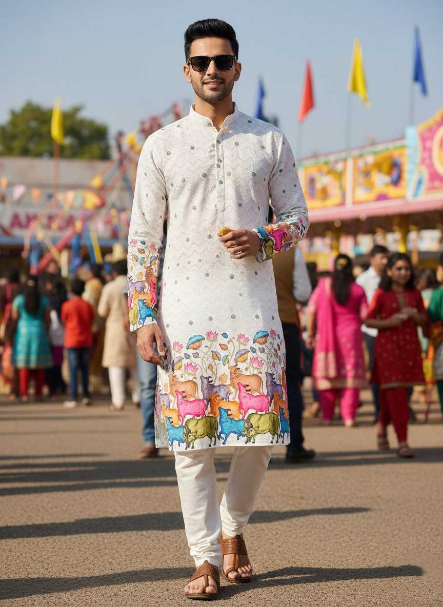 Ynf Cotton KESH659 KILLER3 Mens Wear Wholesale Men Cotton Kurta Men Wedding kurta Designer Ethnic Set Manufacturer- Kapda Export