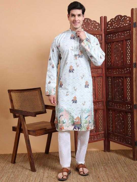 Ynf Cotton KESH659 KILLER3 Mens Wear Wholesale Mens Kurtas Mens Kurta Pyjama Men Cotton Kurta Manufacturer- Kapda Export