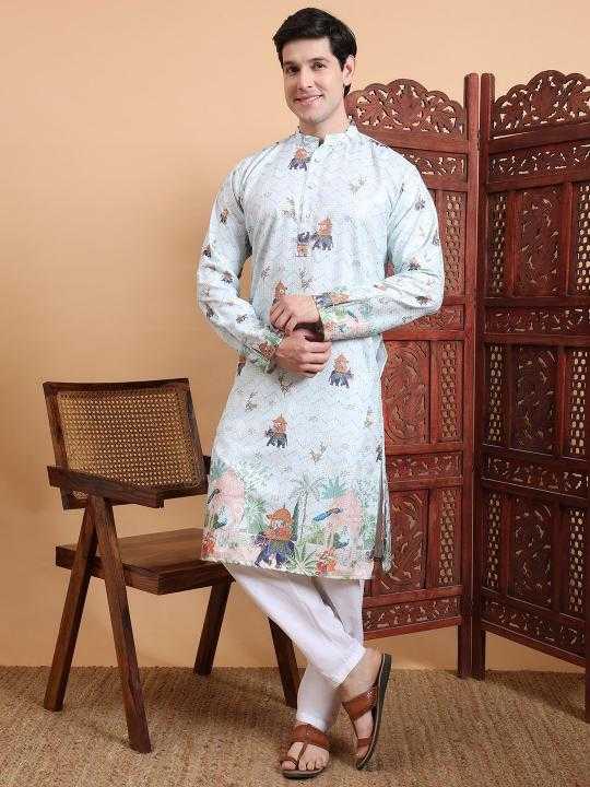 Ynf Cotton KESH659 KILLER3 Mens Wear Wholesale Mens Kurtas Mens Kurta Pyjama Men Cotton Kurta Manufacturer- Kapda Export