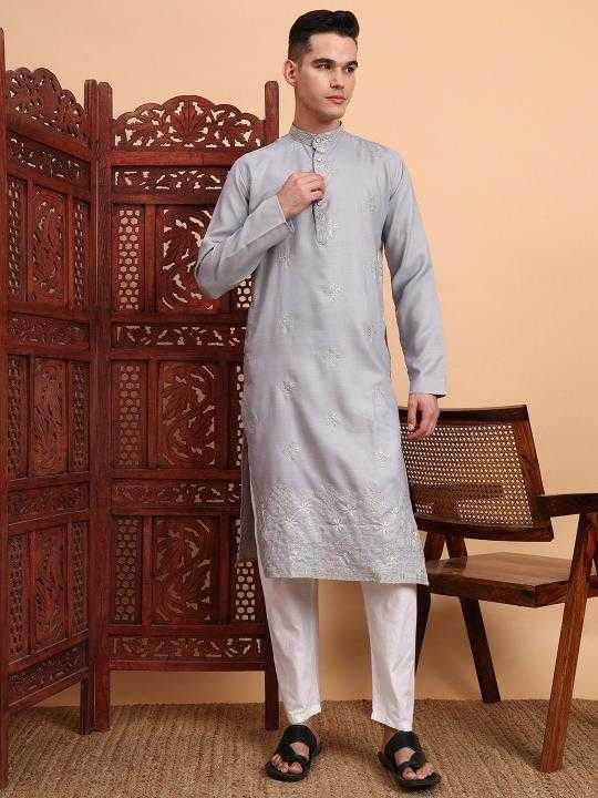 Ynf Cotton KESH659 Pushpa2 Mens Wear Wholesale Mens Kurtas Mens Kurta Pyjama Men Cotton Kurta Manufacturer- Kapda Export
