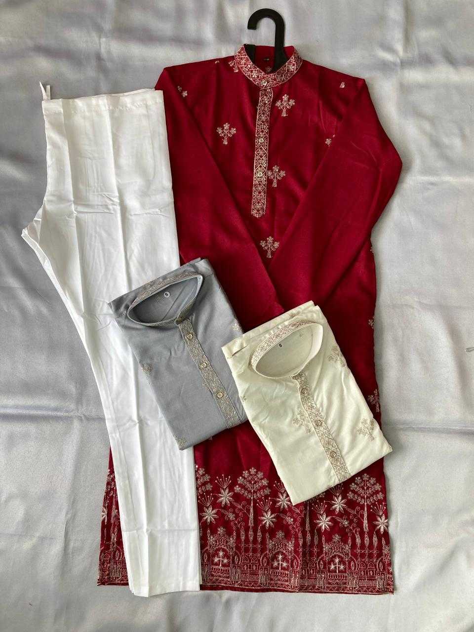 Ynf Cotton KESH659 Pushpa2 Mens Wear Wholesale Mens Kurtas Mens Kurta Pyjama Men Cotton Kurta Manufacturer- Kapda Export