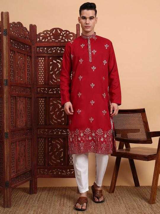 Ynf Cotton KESH659 Pushpa2 Mens Wear Wholesale Mens Kurtas Mens Kurta Pyjama Men Cotton Kurta Manufacturer- Kapda Export