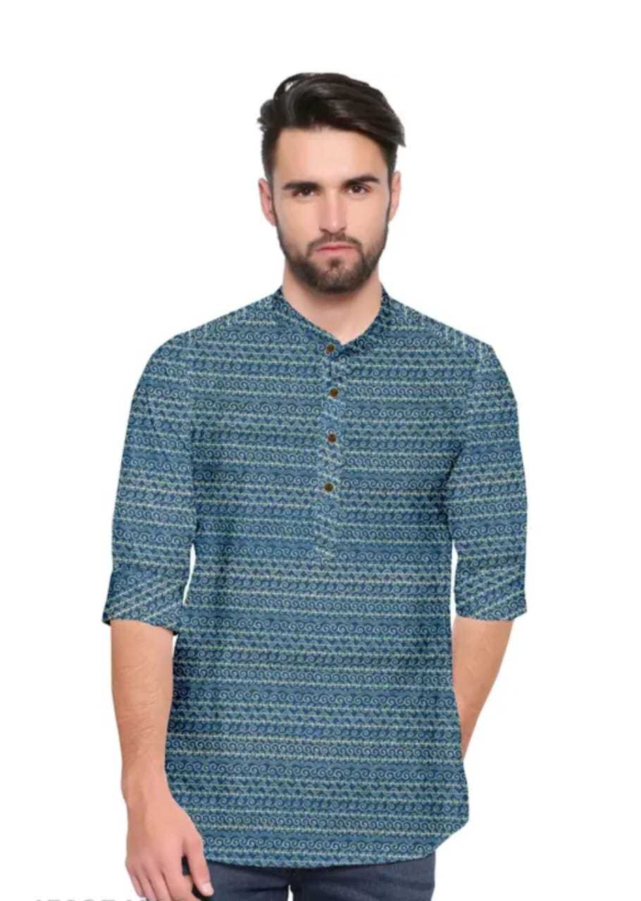 Ynf Cotton KESH662 ST49 Mens Wear Wholesale Casual Wear Mens Shirt Mens Printed Shirts Manufacturer- Kapda Export