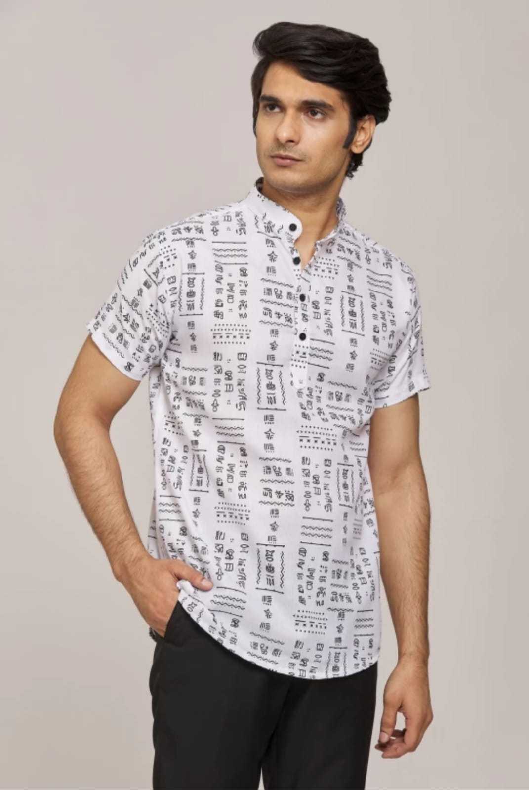 Ynf Cotton KESH662 ST50 Mens Wear Wholesale Casual Wear Mens Shirt Mens Printed Shirts Manufacturer- Kapda Export