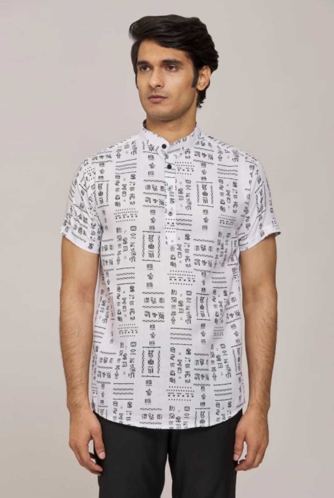 Ynf Cotton KESH662 ST50 Mens Wear Wholesale Casual Wear Mens Shirt Mens Printed Shirts Manufacturer- Kapda Export