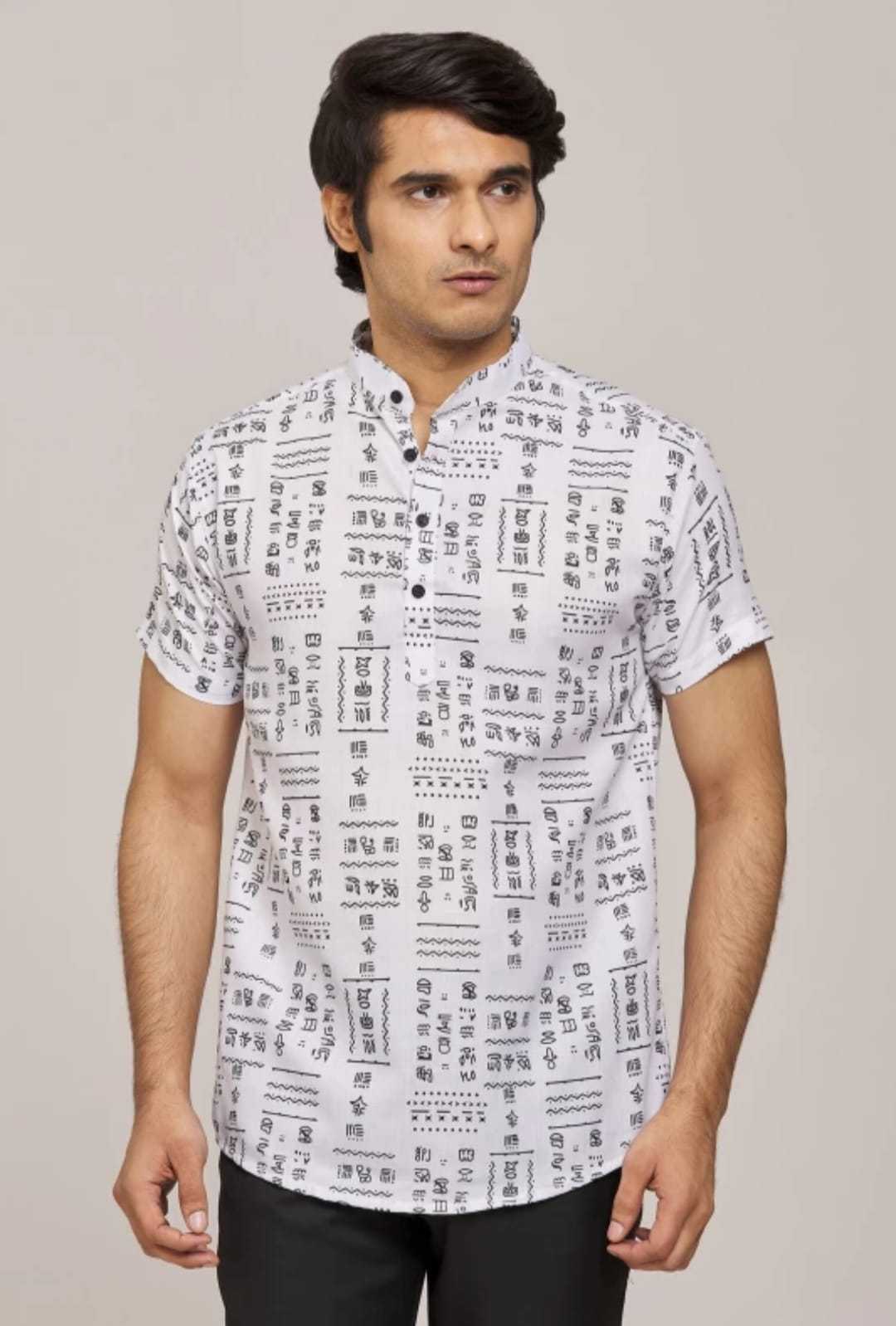 Ynf Cotton KESH662 ST50 Mens Wear Wholesale Casual Wear Mens Shirt Mens Printed Shirts Manufacturer- Kapda Export