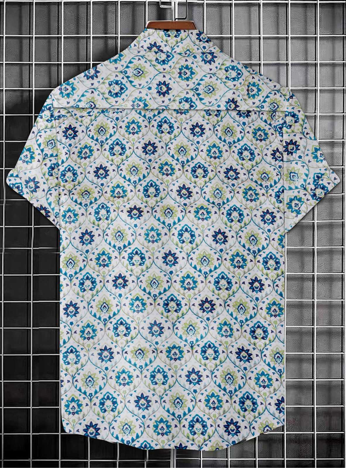 Ynf Cotton KESH662 ST56 Mens Wear Wholesale Casual Wear Mens Printed Shirts Indo Western Manufacturer- Kapda Export