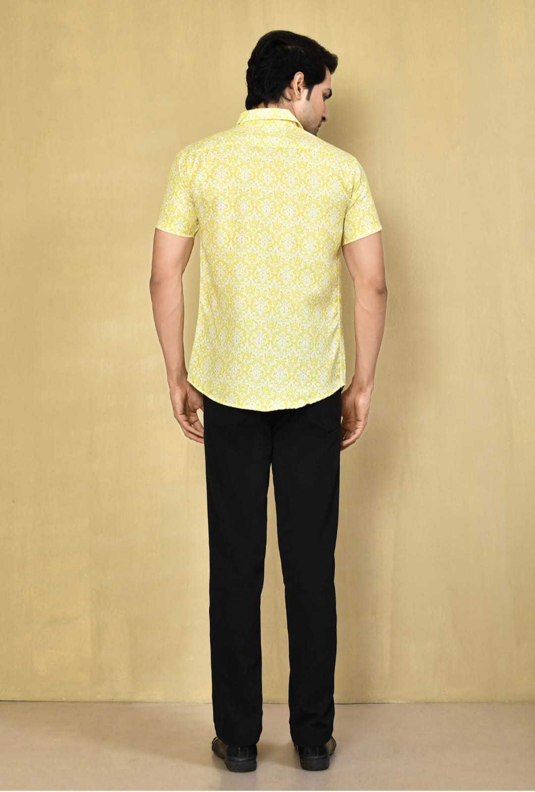 Ynf Cotton KESH662 ST75 Mens Wear Wholesale Casual Wear Mens Shirt Indo Western Manufacturer- Kapda Export