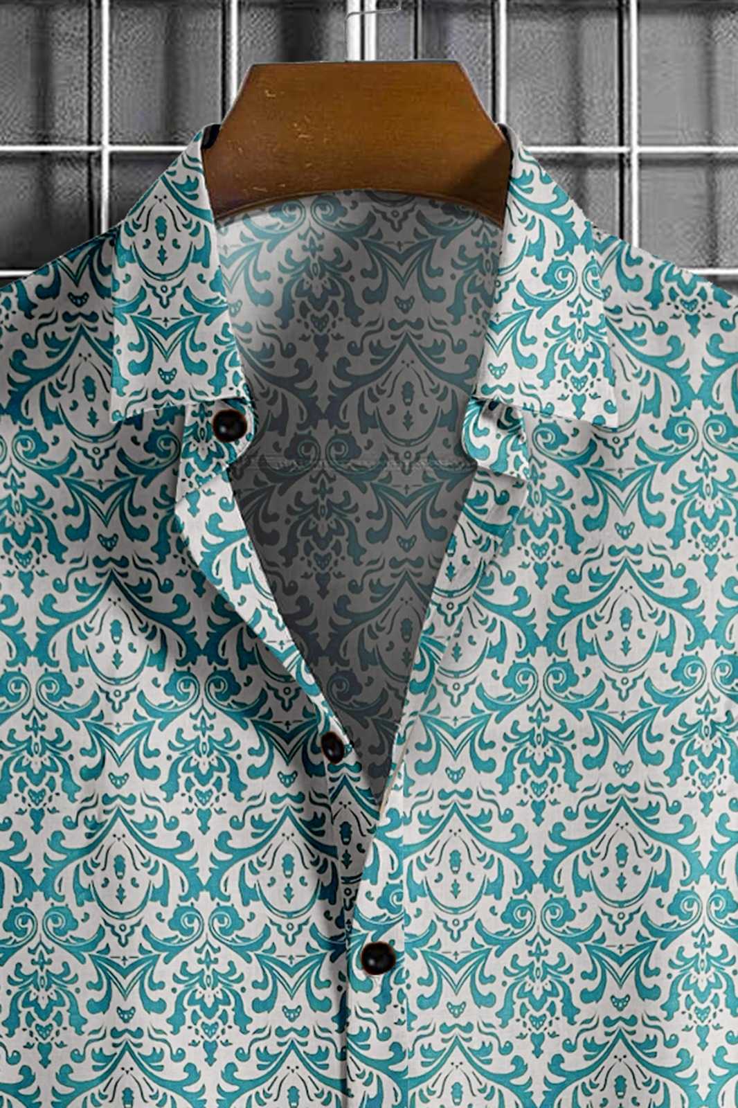 Ynf Cotton KESH662 ST76 Mens Wear Wholesale Casual Wear Mens Printed Shirts Indo Western Manufacturer- Kapda Export