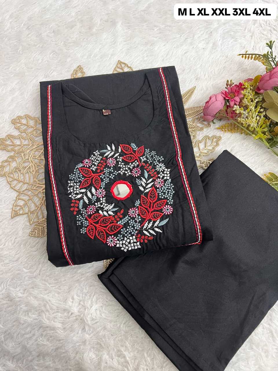 Ynf Cotton KESH684 SHIVE Kurti Wholesale Designer Kurtis Mirror Work Kurti Round Neck Kurtis Manufacturer- Kapda Export