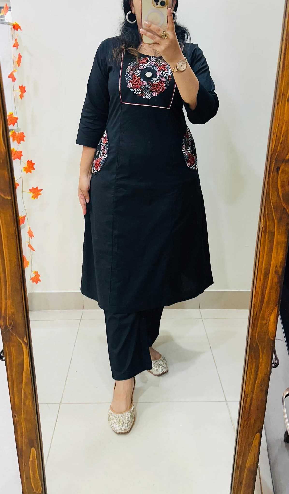 Ynf Cotton KESH684 SHIVE Kurti Wholesale Designer Kurtis Mirror Work Kurti Round Neck Kurtis Manufacturer- Kapda Export