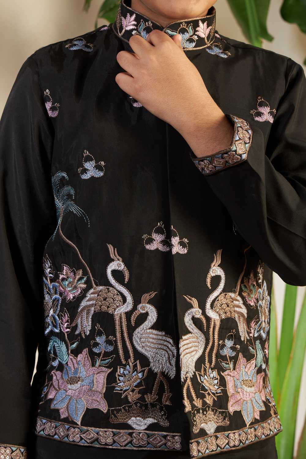 Ynf Cotton RIN202 Little Viraasat Kids Wear Wholesale Kids Kurta Pajama Kids Ethnic Gowns Kids Festive Wear Manufacturer- Kapda Export