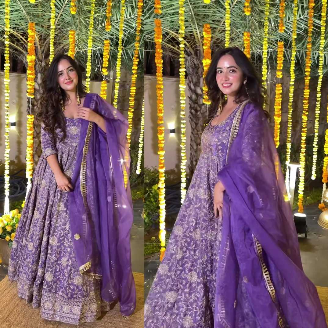 Ynf Crunchi KESH515 1268 Suits & Dresses Wholesale Embroidery Suits Designer Suits Silk Suits Manufacturer- Kapda Export