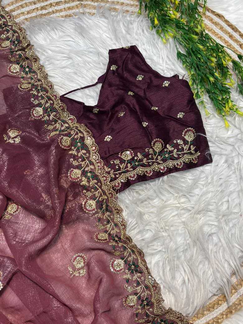 Ynf Crunchi Silk KESH589 Mansuri Sarees Silk Sarees Wholesale Designer Sarees Sequins Work Saree Silk Sarees For Weddings Manufacturer- Kapda Export