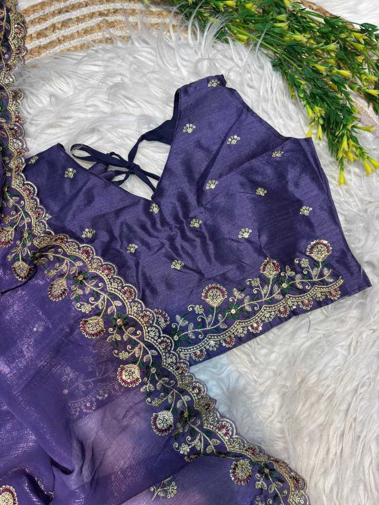 Ynf Crunchi Silk KESH589 Mansuri Sarees Silk Sarees Wholesale Designer Sarees Sequins Work Saree Silk Sarees For Weddings Manufacturer- Kapda Export