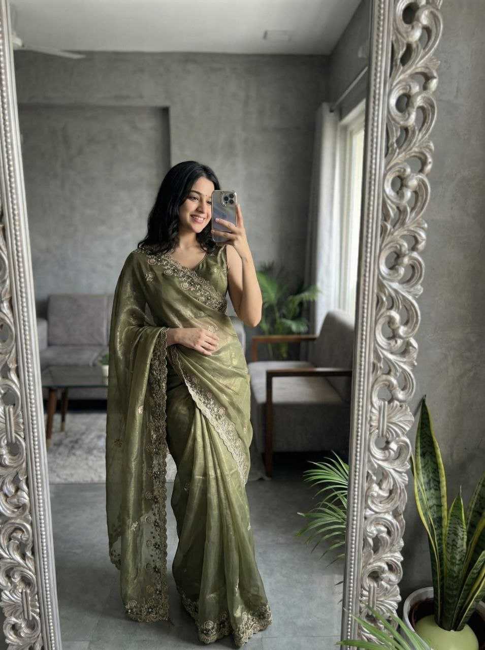 Ynf Crunchi Silk KESH589 Mansuri Sarees Silk Sarees Wholesale Designer Sarees Sequins Work Saree Silk Sarees For Weddings Manufacturer- Kapda Export