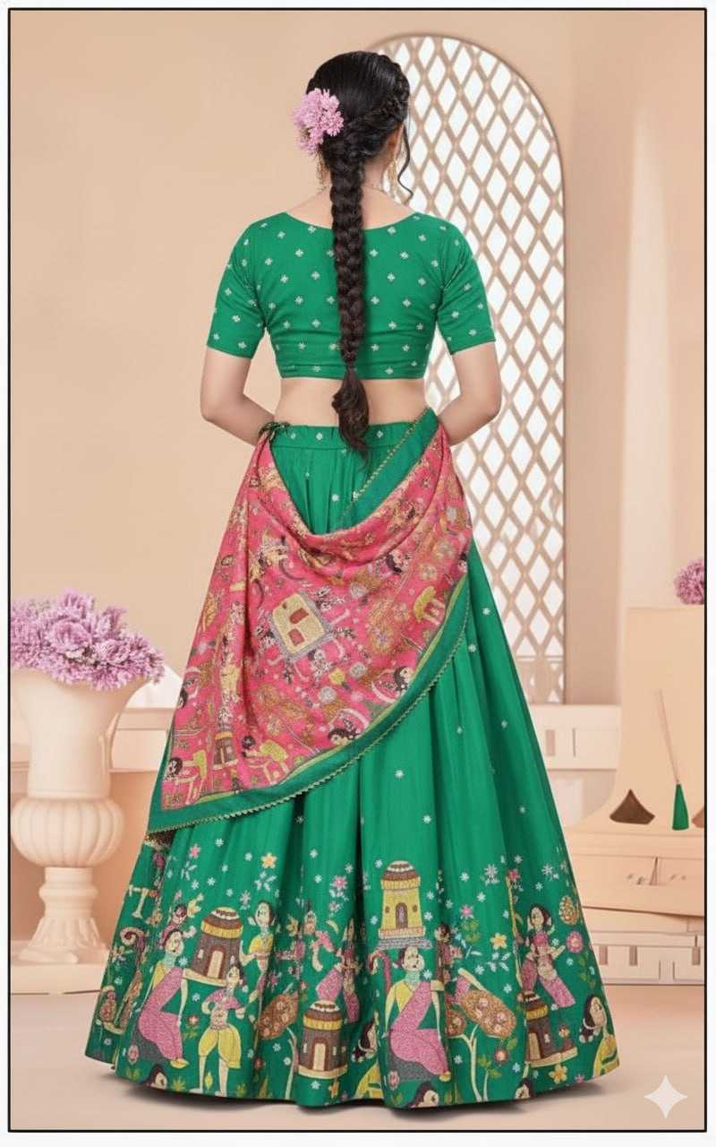 Ynf Dola Silk KESH511 Dola silk Lehengas Wholesale Designer Lehenga Wedding Lehenga Printed Lehenga Manufacturer- Kapda Export