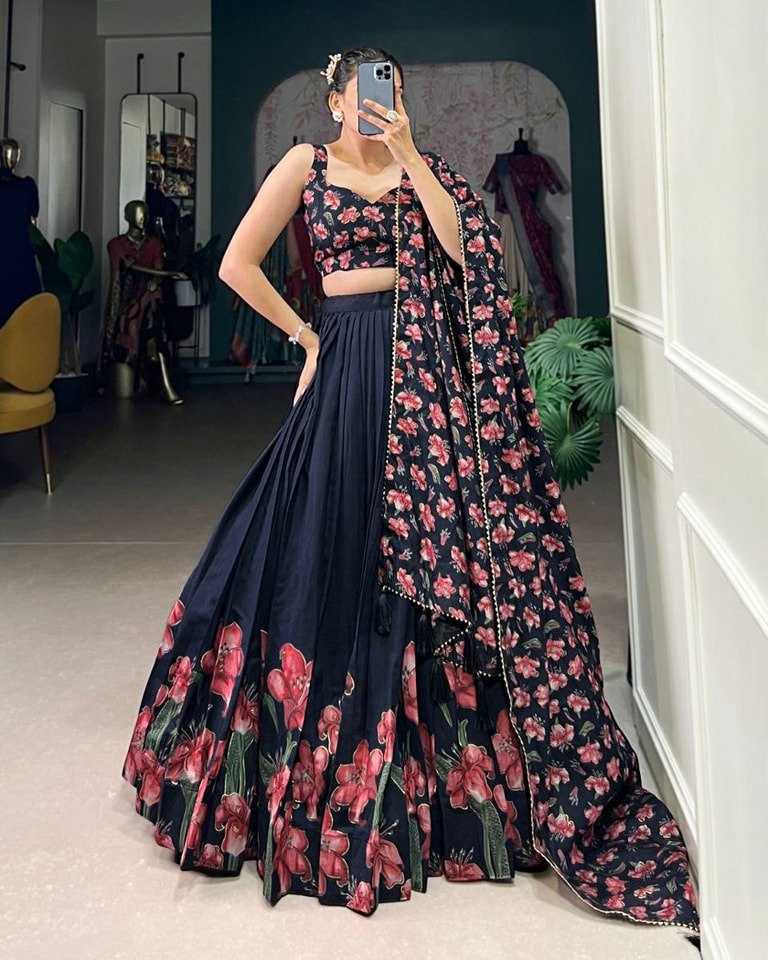 Ynf Dola Silk KESH511 Dola silk Lehengas Wholesale Wedding Lehenga Printed Lehenga Embroidered Lehenga Manufacturer- Kapda Export