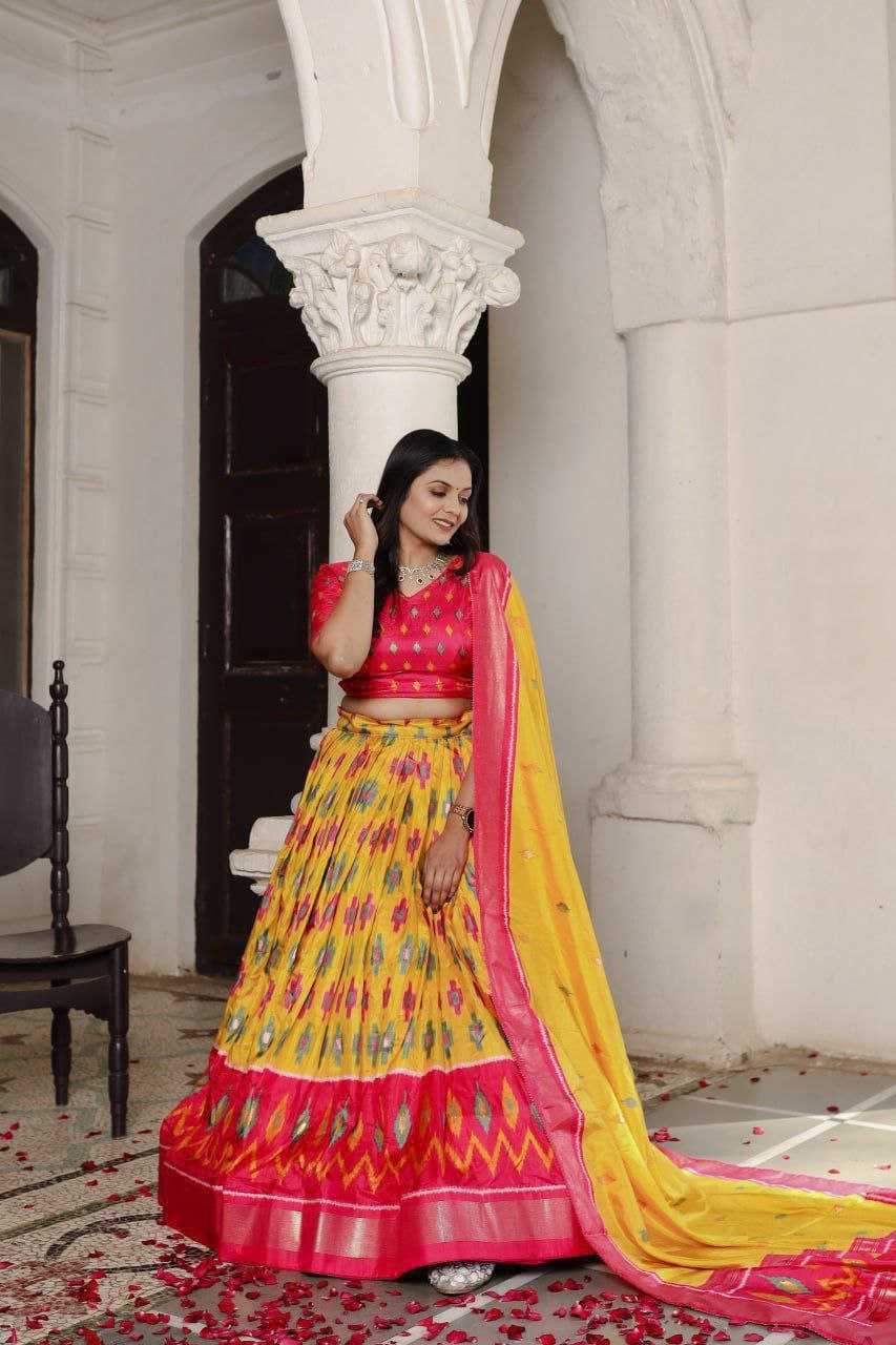 Ynf Dola Silk KESH511 Zickzack 2 Lehengas Wholesale Designer Lehenga Traditional Lehenga Chaniya Choli Manufacturer- Kapda Export